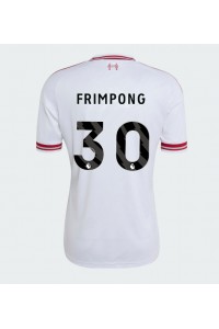 Liverpool Jeremie Frimpong #30 Jalkapallovaatteet Vieraspaita 2026-27 Lyhythihainen